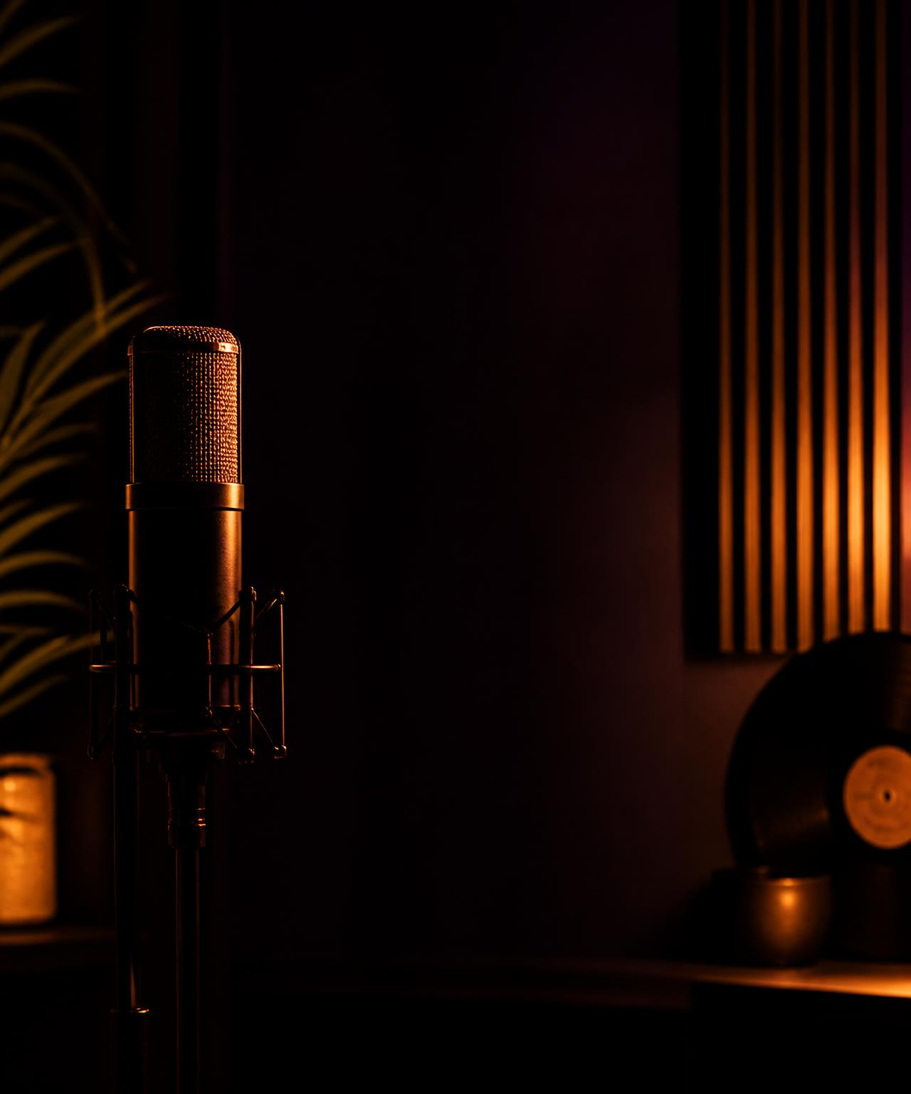 Professional recording studio